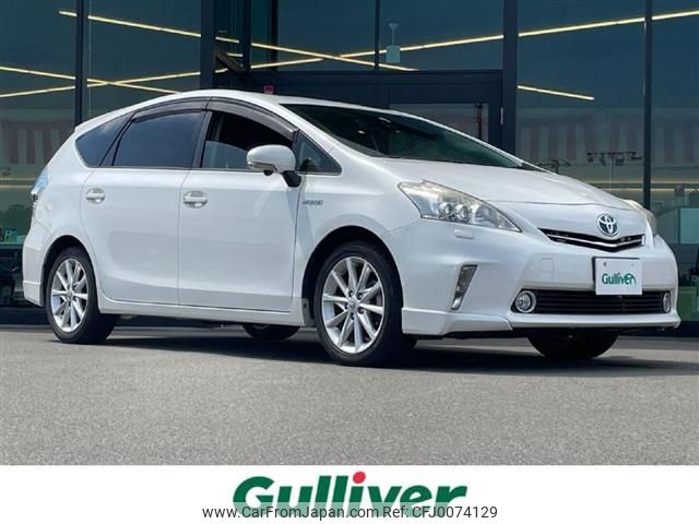 toyota prius-α 2013 -TOYOTA--Prius α DAA-ZVW40W--ZVW40-3082567---TOYOTA--Prius α DAA-ZVW40W--ZVW40-3082567- image 1