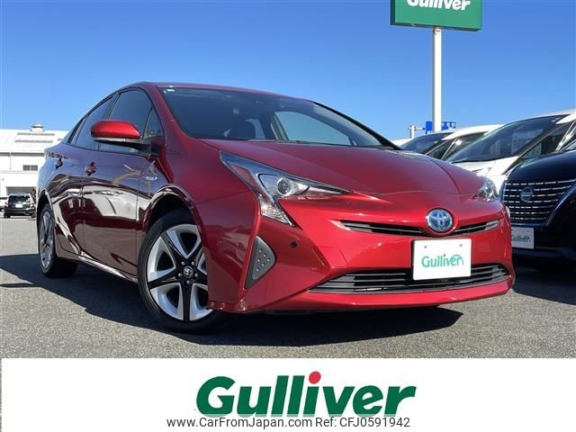 toyota prius 2018 -TOYOTA--Prius DAA-ZVW50--ZVW50-6146990---TOYOTA--Prius DAA-ZVW50--ZVW50-6146990- image 1