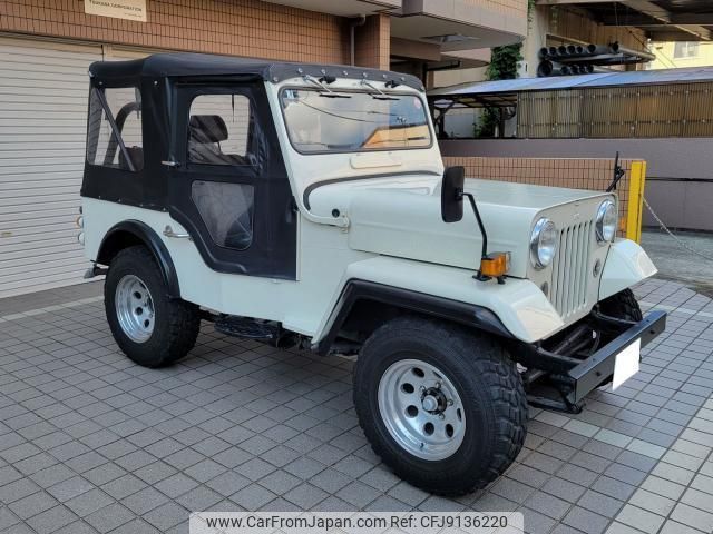 mitsubishi jeep 1981 quick_quick_J-J58_J58-09608 image 2