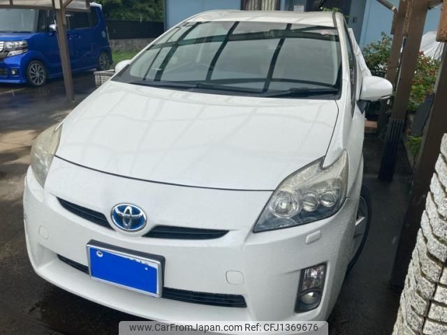 toyota prius 2010 -TOYOTA--Prius DAA-ZVW30--ZVW30-1244410---TOYOTA--Prius DAA-ZVW30--ZVW30-1244410- image 2