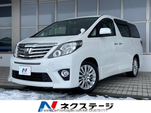 toyota alphard 2012 -TOYOTA--Alphard DBA-ANH25W--ANH25-8035215---TOYOTA--Alphard DBA-ANH25W--ANH25-8035215- image 1