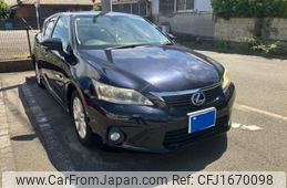 lexus ct 2012 CFJ1670098