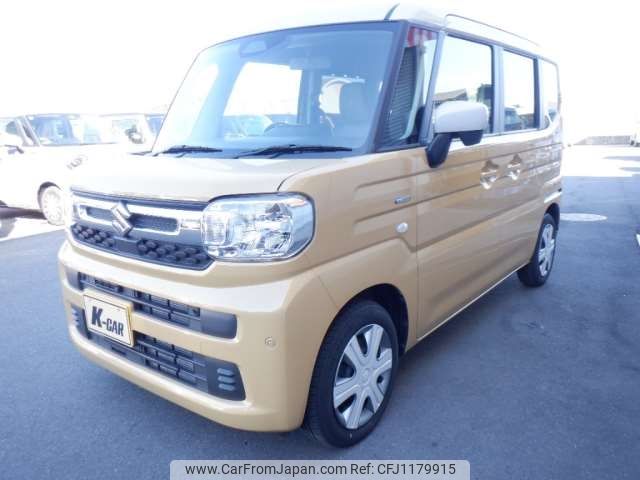 suzuki spacia 2023 -SUZUKI 【豊田 580】--Spacia 5AA-MK94S--MK94S-100860---SUZUKI 【豊田 580】--Spacia 5AA-MK94S--MK94S-100860- image 1