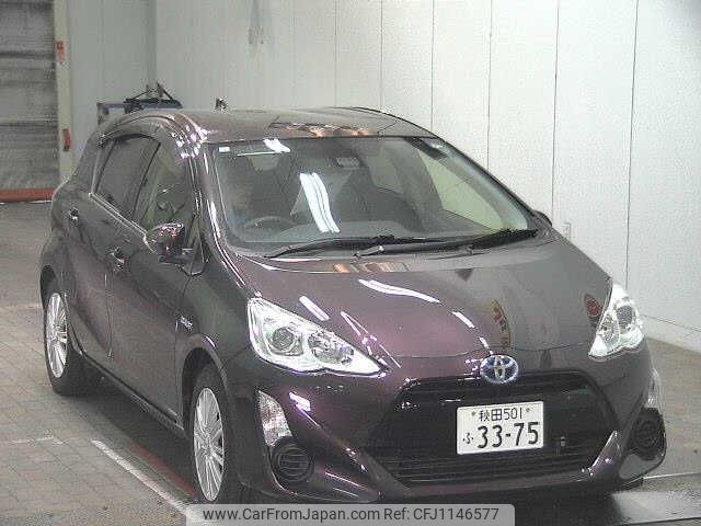toyota aqua 2017 -TOYOTA 【秋田 501ﾌ3375】--AQUA NHP10--6599204---TOYOTA 【秋田 501ﾌ3375】--AQUA NHP10--6599204- image 1