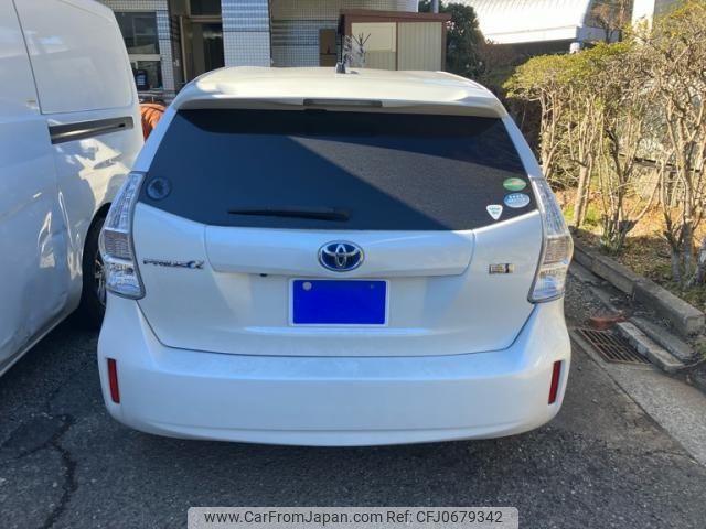 toyota prius-α 2012 -TOYOTA--Prius α DAA-ZVW41W--ZVW41-3215104---TOYOTA--Prius α DAA-ZVW41W--ZVW41-3215104- image 2