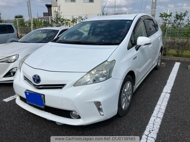 toyota prius-α 2012 -TOYOTA--Prius α DAA-ZVW41W--ZVW41-3158885---TOYOTA--Prius α DAA-ZVW41W--ZVW41-3158885- image 1