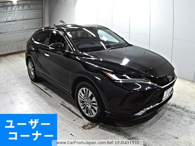 toyota harrier 2024 -TOYOTA 【愛媛 359ま7788】--Harrier AXUH85-0039620---TOYOTA 【愛媛 359ま7788】--Harrier AXUH85-0039620- image 1