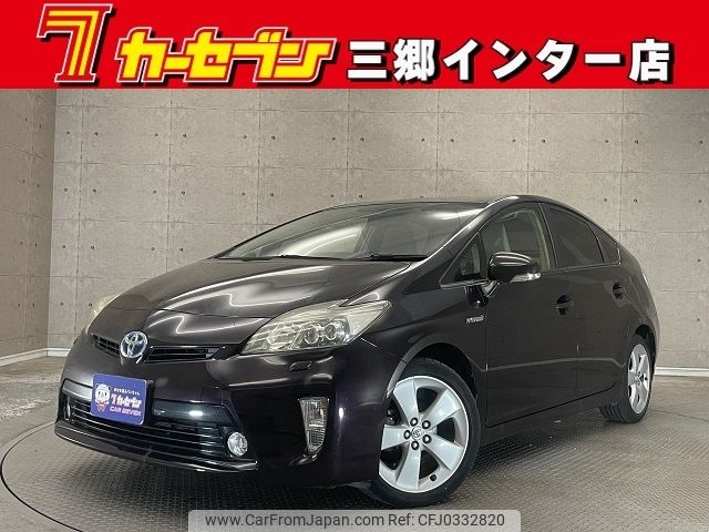 toyota prius 2013 -TOYOTA--Prius DAA-ZVW30--ZVW30-5691641---TOYOTA--Prius DAA-ZVW30--ZVW30-5691641- image 1