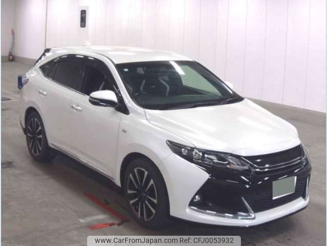 toyota harrier 2016 -TOYOTA 【春日井 300ﾄ2950】--Harrier DBA-ZSU60W--ZSU60W-0096319---TOYOTA 【春日井 300ﾄ2950】--Harrier DBA-ZSU60W--ZSU60W-0096319- image 1