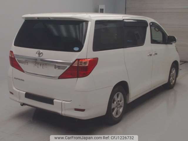 toyota alphard 2013 -TOYOTA--Alphard DBA-ANH20Wｶｲ--ANH20-8311857---TOYOTA--Alphard DBA-ANH20Wｶｲ--ANH20-8311857- image 2