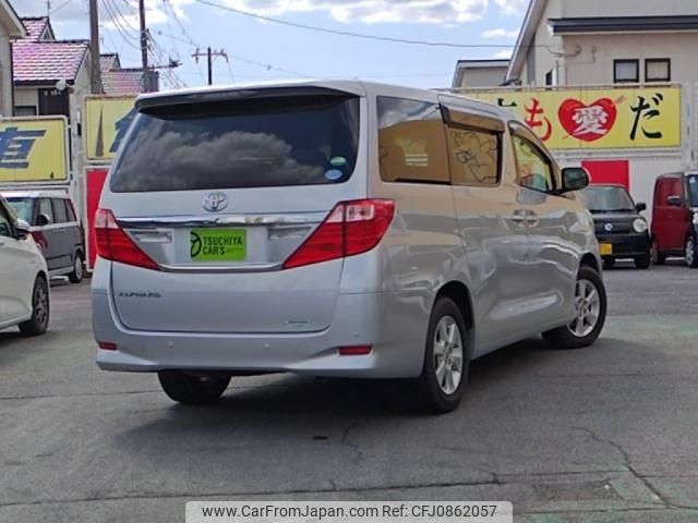 toyota alphard 2012 -TOYOTA--Alphard DBA-ANH20W--ANH20-8219291---TOYOTA--Alphard DBA-ANH20W--ANH20-8219291- image 2