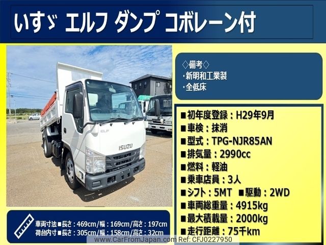 isuzu elf-truck 2017 -ISUZU--Elf TPG-NJR85AN--NJR85-7062411---ISUZU--Elf TPG-NJR85AN--NJR85-7062411- image 2