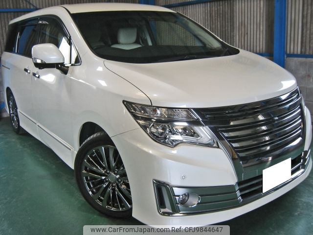 nissan elgrand 2018 -NISSAN--Elgrand DBA-PE52--PE52-054858---NISSAN--Elgrand DBA-PE52--PE52-054858- image 1