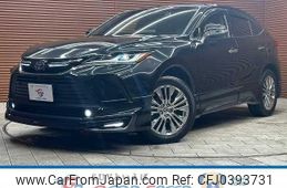 toyota harrier-hybrid 2021 quick_quick_6AA-AXUH80_AXUH80-0026958