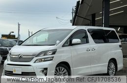 toyota vellfire 2013 CFJ1708536