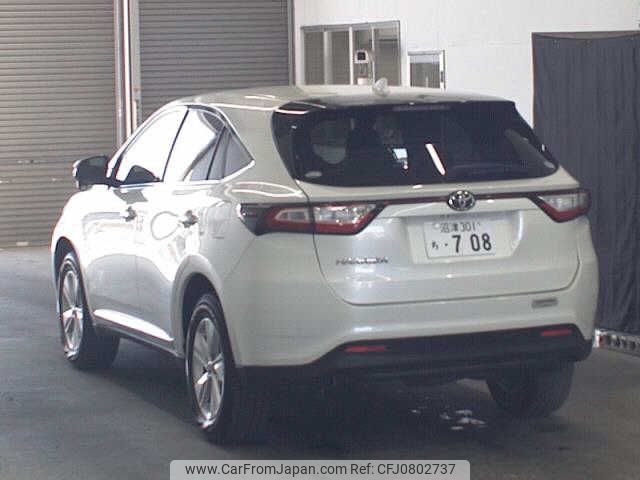 toyota harrier 2017 -TOYOTA 【沼津 301ﾁ708】--Harrier ZSU60W-0127657---TOYOTA 【沼津 301ﾁ708】--Harrier ZSU60W-0127657- image 2