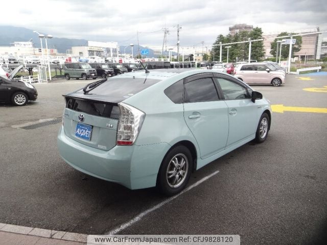 toyota prius 2010 -TOYOTA--Prius DAA-ZVW30--ZVW30-5165950---TOYOTA--Prius DAA-ZVW30--ZVW30-5165950- image 2