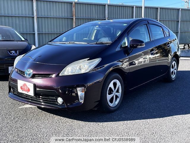 toyota prius 2012 -TOYOTA--Prius DAA-ZVW30--ZVW30-5409810---TOYOTA--Prius DAA-ZVW30--ZVW30-5409810- image 1