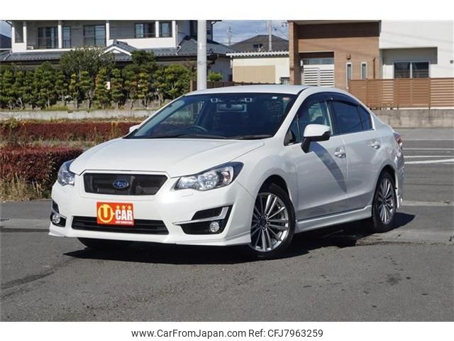 subaru impreza-g4 2015 -SUBARU--Impreza G4 GJ7--020805---SUBARU--Impreza G4 GJ7--020805- image 1