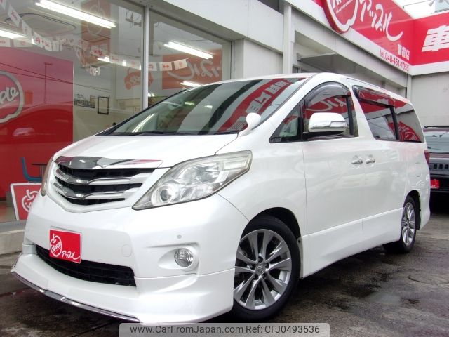 toyota alphard 2011 -TOYOTA--Alphard DBA-ANH20W--ANH20-8167437---TOYOTA--Alphard DBA-ANH20W--ANH20-8167437- image 1