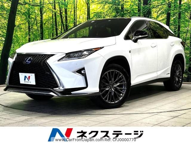 lexus rx 2015 -LEXUS--Lexus RX DAA-GYL25W--GYL25-0001747---LEXUS--Lexus RX DAA-GYL25W--GYL25-0001747- image 1