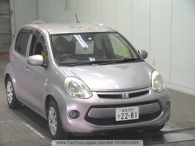 toyota passo 2014 -TOYOTA 【福島 502ﾃ2281】--Passo KGC30-0187860---TOYOTA 【福島 502ﾃ2281】--Passo KGC30-0187860- image 1