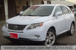 lexus rx 2011 CFJ1633950