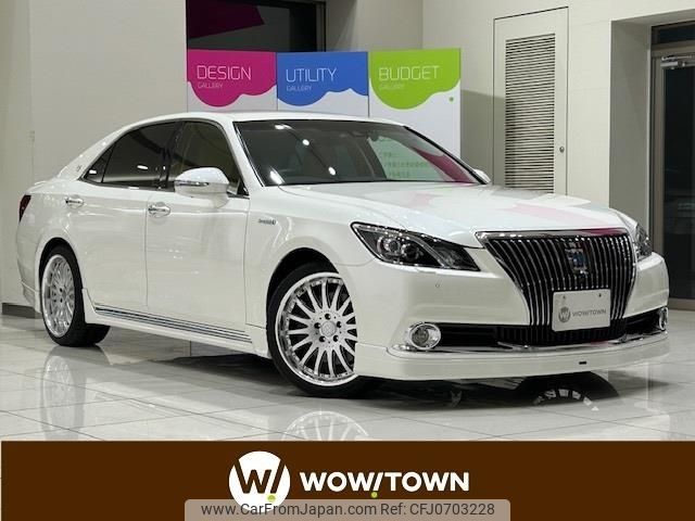 toyota crown-majesta 2017 -TOYOTA--Crown Majesta DAA-GWS214--GWS214-6014166---TOYOTA--Crown Majesta DAA-GWS214--GWS214-6014166- image 1