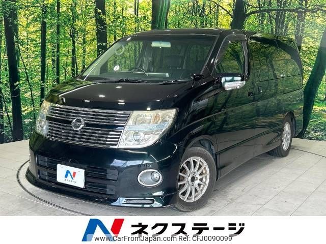 nissan elgrand 2008 -NISSAN--Elgrand CBA-E51--E51-290304---NISSAN--Elgrand CBA-E51--E51-290304- image 1