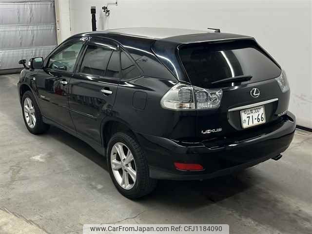 toyota harrier 2009 -TOYOTA 【山梨 300ノ7166】--Harrier MHU38W-2072054---TOYOTA 【山梨 300ノ7166】--Harrier MHU38W-2072054- image 2