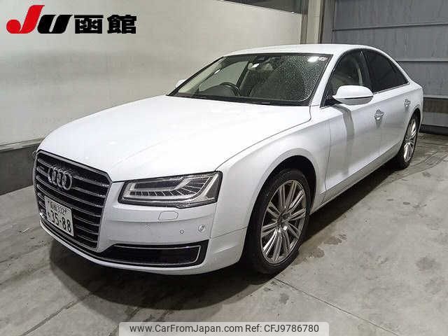 audi a8 2014 -AUDI 【函館 332ﾈ3588】--Audi A8 4HCREF--EN014468---AUDI 【函館 332ﾈ3588】--Audi A8 4HCREF--EN014468- image 1