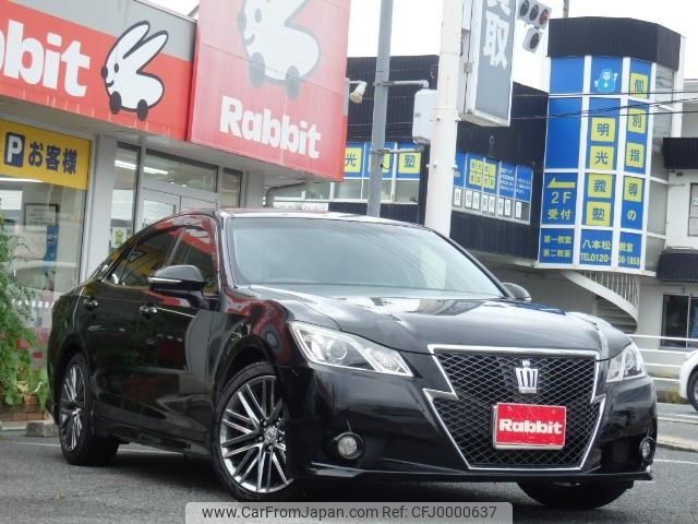 toyota crown 2014 -TOYOTA--Crown DBA-GRS210--GRS210-6013418---TOYOTA--Crown DBA-GRS210--GRS210-6013418- image 1