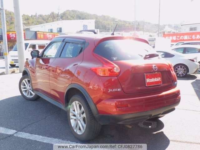 nissan juke 2013 -NISSAN 【佐世保 300ﾅ7832】--Juke DBA-YF15--YF15-217874---NISSAN 【佐世保 300ﾅ7832】--Juke DBA-YF15--YF15-217874- image 2