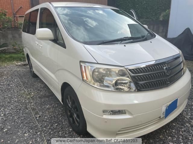 toyota alphard 2002 CFJ1851203 image 2