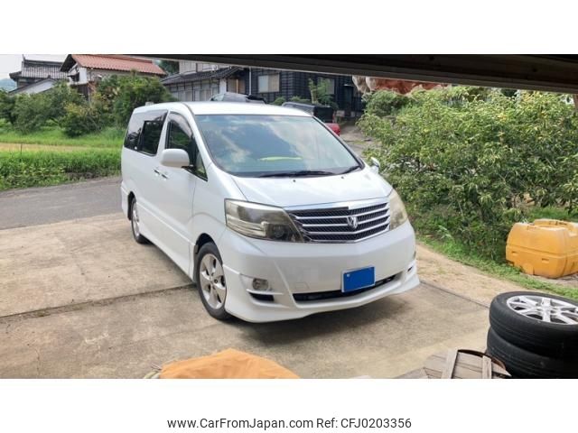 toyota alphard 2007 -TOYOTA--Alphard DBA-ANH10W--ANH10-0189420---TOYOTA--Alphard DBA-ANH10W--ANH10-0189420- image 2