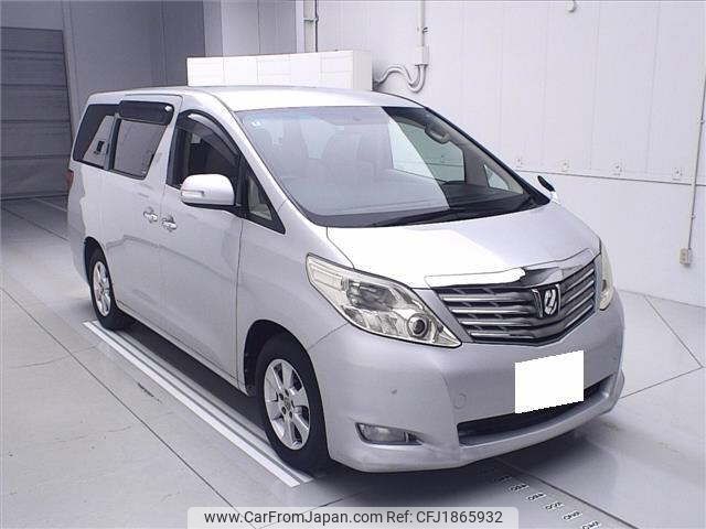 toyota alphard 2010 CFJ1865932 image 1