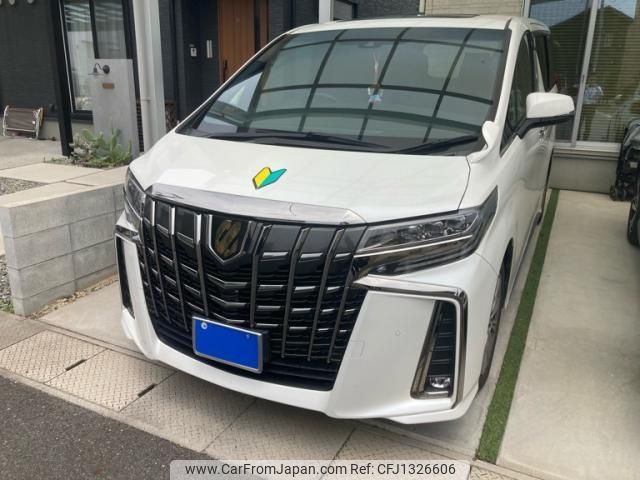 toyota alphard 2021 -TOYOTA--Alphard 3BA-AGH30W--AGH30-0396221---TOYOTA--Alphard 3BA-AGH30W--AGH30-0396221- image 1