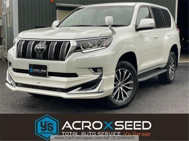 toyota land-cruiser-prado 2019 -TOYOTA 【三重 336】--Land Cruiser Prado CBA-TRJ150W--TRJ150-0103725---TOYOTA 【三重 336】--Land Cruiser Prado CBA-TRJ150W--TRJ150-0103725- image 1