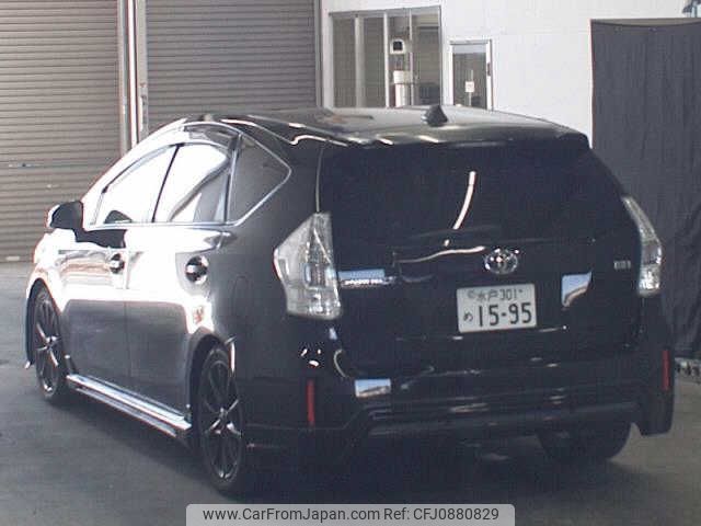 toyota prius-α 2012 -TOYOTA 【水戸 301ﾒ1595】--Prius α ZVW41W--3155609---TOYOTA 【水戸 301ﾒ1595】--Prius α ZVW41W--3155609- image 2