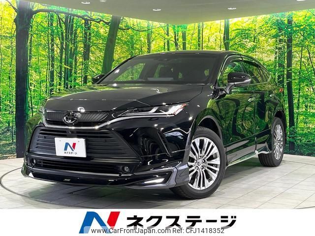 toyota harrier 2022 quick_quick_MXUA80_MXUA80-0073922 image 1