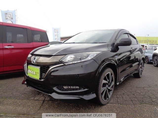 honda vezel 2016 -HONDA 【名変中 】--VEZEL RU3--1204757---HONDA 【名変中 】--VEZEL RU3--1204757- image 1