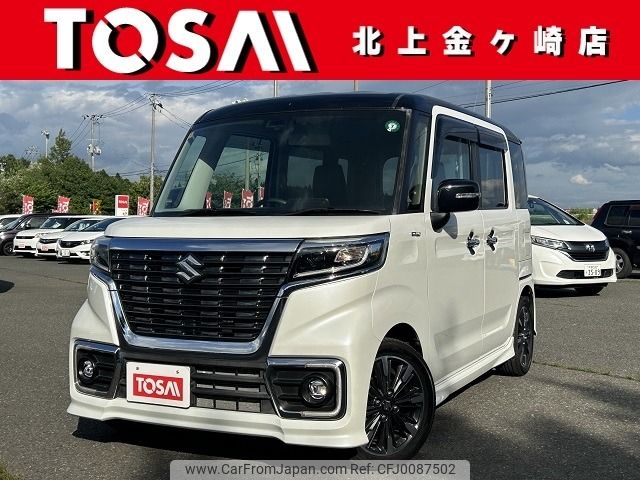 suzuki spacia 2018 -SUZUKI--Spacia DAA-MK53S--MK53S-837420---SUZUKI--Spacia DAA-MK53S--MK53S-837420- image 1