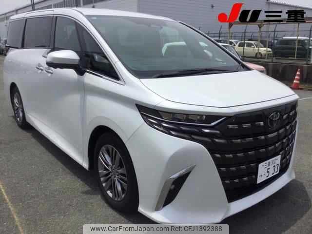 toyota alphard 2024 -TOYOTA 【三重 302ﾂ533】--Alphard AGH40W-4007507---TOYOTA 【三重 302ﾂ533】--Alphard AGH40W-4007507- image 1