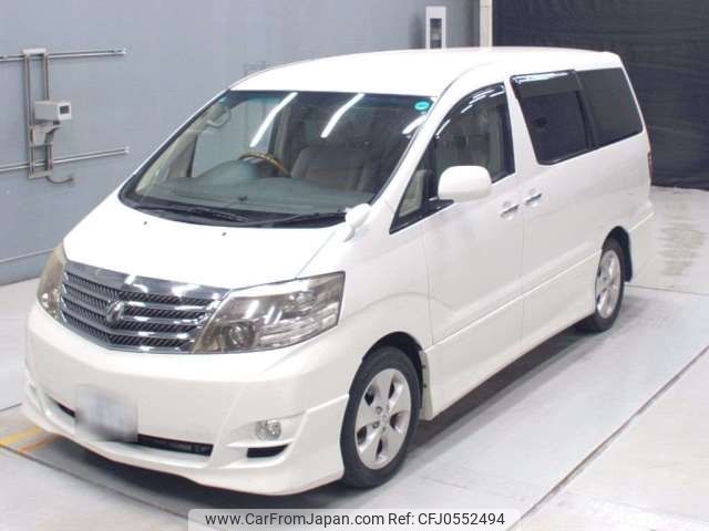 toyota alphard 2007 -TOYOTA 【京都 302ﾏ9556】--Alphard DBA-ANH10W--ANH10W-0171664---TOYOTA 【京都 302ﾏ9556】--Alphard DBA-ANH10W--ANH10W-0171664- image 1