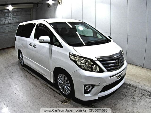 toyota alphard 2013 -TOYOTA--Alphard ANH20W-8237489---TOYOTA--Alphard ANH20W-8237489- image 1