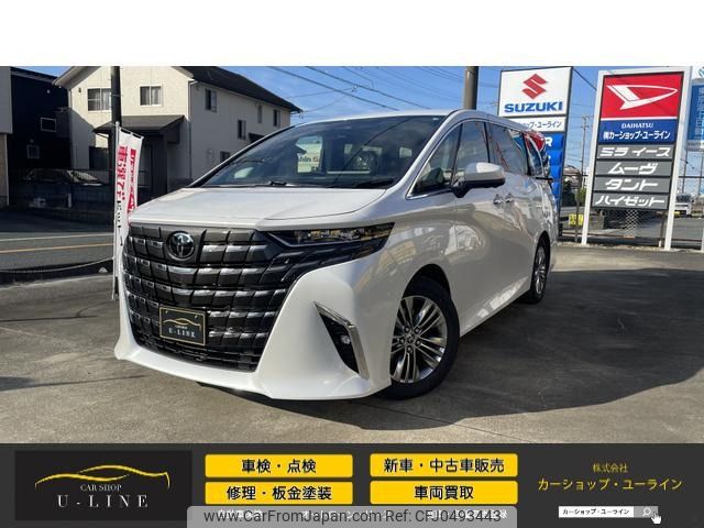 toyota alphard 2024 -TOYOTA--Alphard 6AA-AAHH40W--AAHH40-0028***---TOYOTA--Alphard 6AA-AAHH40W--AAHH40-0028***- image 1