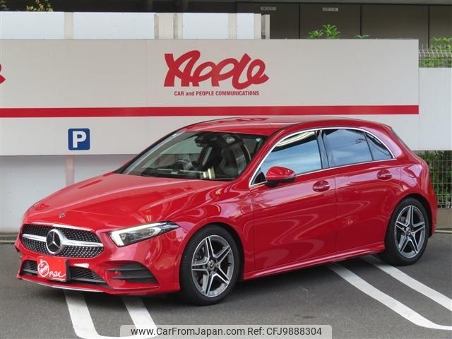 mercedes-benz a-class 2019 -MERCEDES-BENZ--Benz A Class 3DA-177012--WDD1770122J083588---MERCEDES-BENZ--Benz A Class 3DA-177012--WDD1770122J083588- image 1