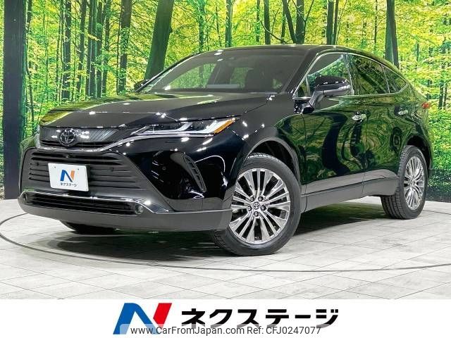 toyota harrier 2022 -TOYOTA--Harrier 6BA-MXUA80--MXUA80-0081347---TOYOTA--Harrier 6BA-MXUA80--MXUA80-0081347- image 1