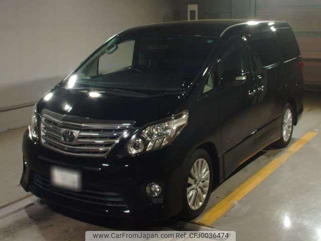 toyota alphard 2012 -TOYOTA 【香川 331ﾌ 502】--Alphard DBA-ANH20W--ANH20-8205813---TOYOTA 【香川 331ﾌ 502】--Alphard DBA-ANH20W--ANH20-8205813- image 1