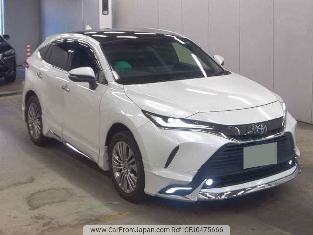 toyota harrier 2021 -TOYOTA 【群馬 302ﾈ5871】--Harrier 6BA-MXUA80--MXUA80-0054212---TOYOTA 【群馬 302ﾈ5871】--Harrier 6BA-MXUA80--MXUA80-0054212- image 1